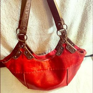 The Sak hobo red bag